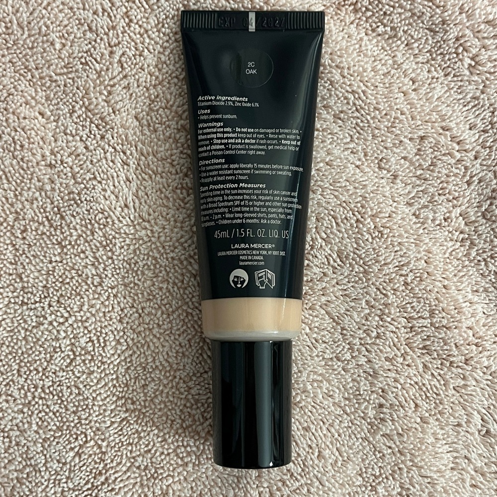 Laura Mercier Tinted Moisturizer Women 1.5oz 2C Oak Blurred Matte SPF 30 NIB - Picture 3 of 12
